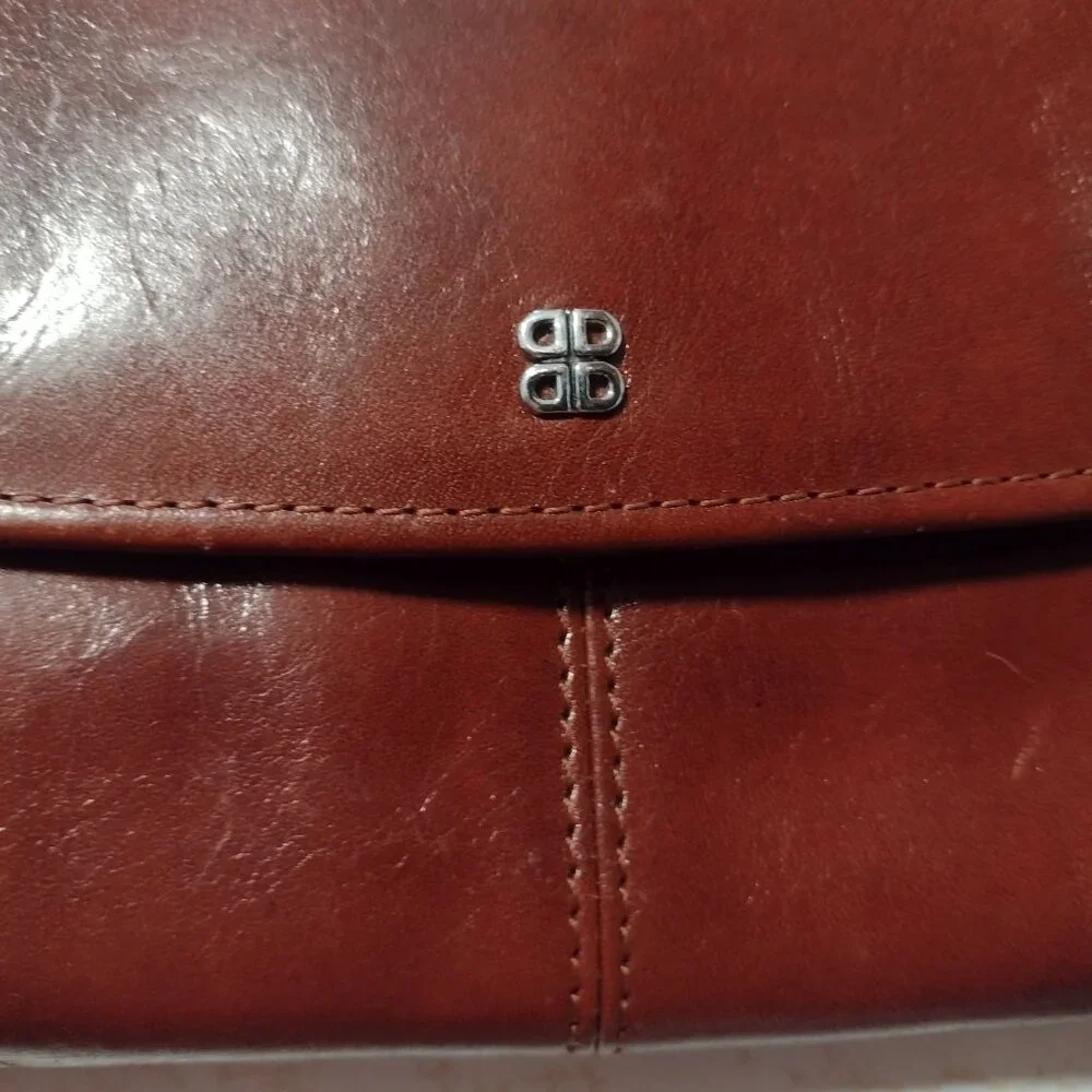 Rare Bosca Leather Cordovan Clutch, Made in Italy - Picture 7 of 15